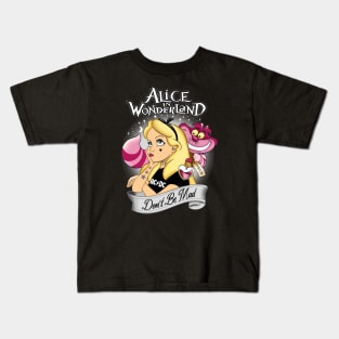 Alice & the Cheshire Cat Kids T-Shirt